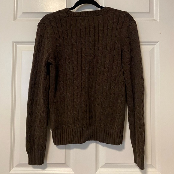 Tommy Hilfiger Brown Knit Sweater - Picture 2 of 5